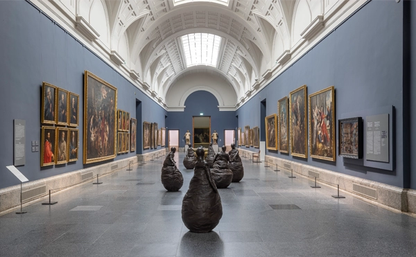 Juan Muñoz en el Museo del Prado