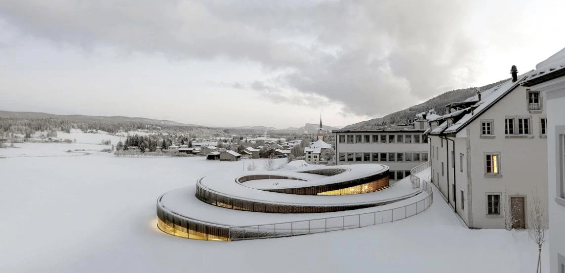 Musee Atelier Audemars Piguet Le Brassus BIG Bjarke Ingels Group Arquitectura Viva